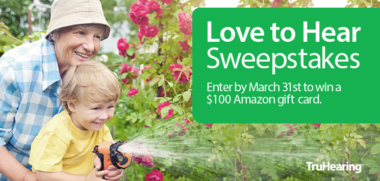 Woman gardening with her grandson