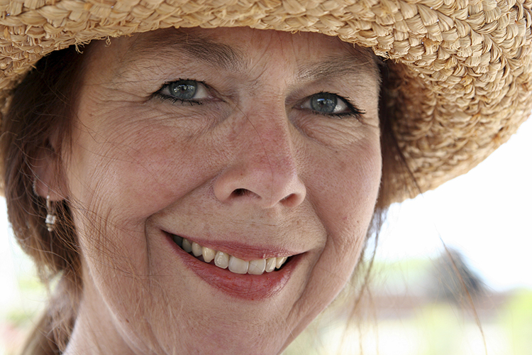smiling woman