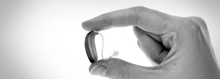 behind-the-ear hearing aid